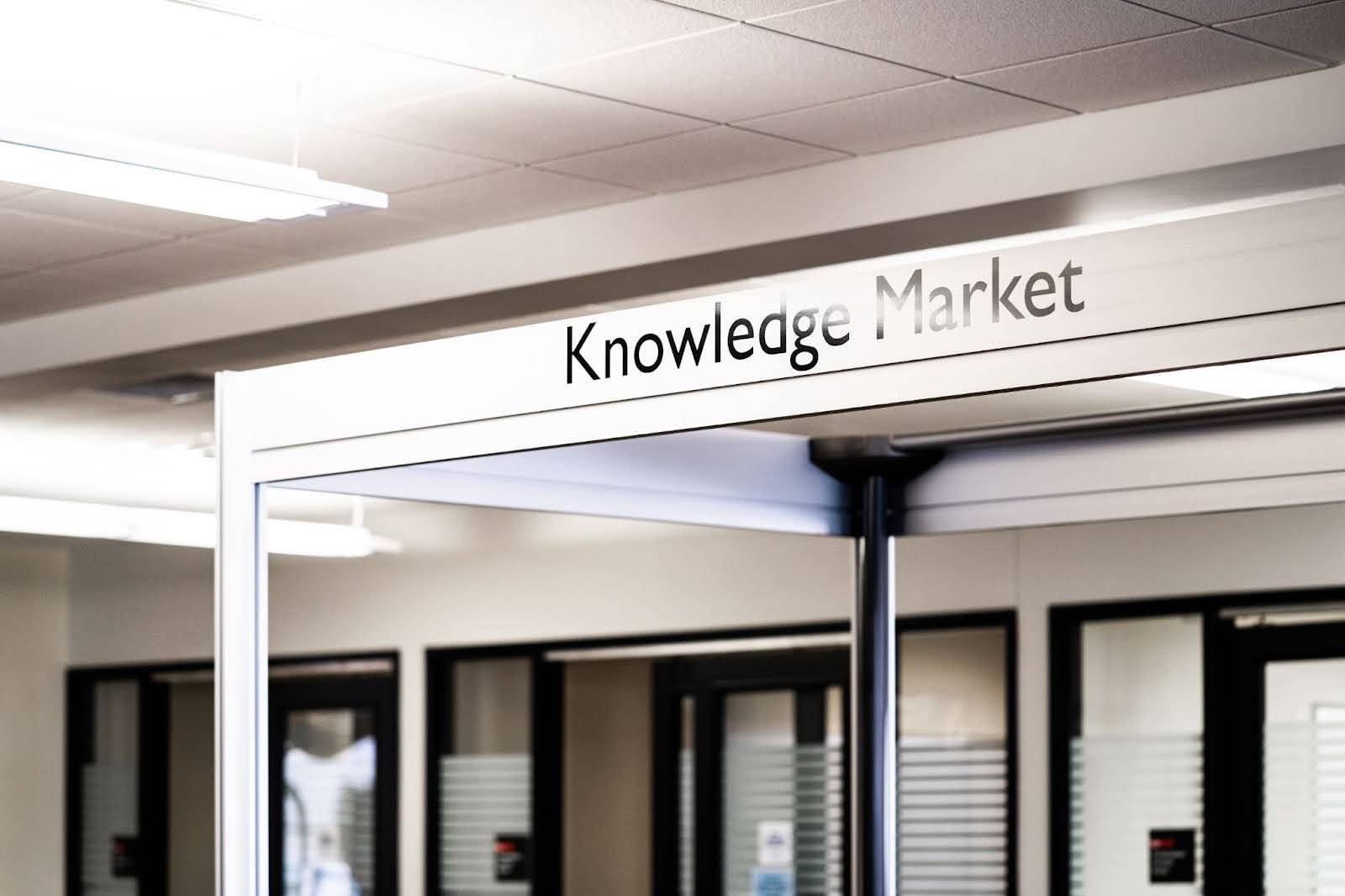 Knowledge Market space